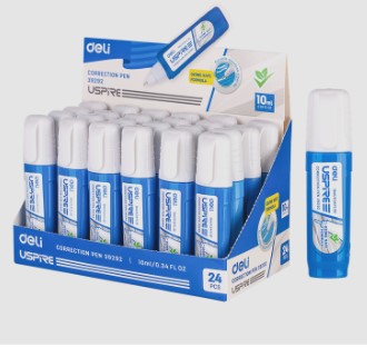 Корегуюча ручка Deli (39292Е) 10 мл металевий наконечник